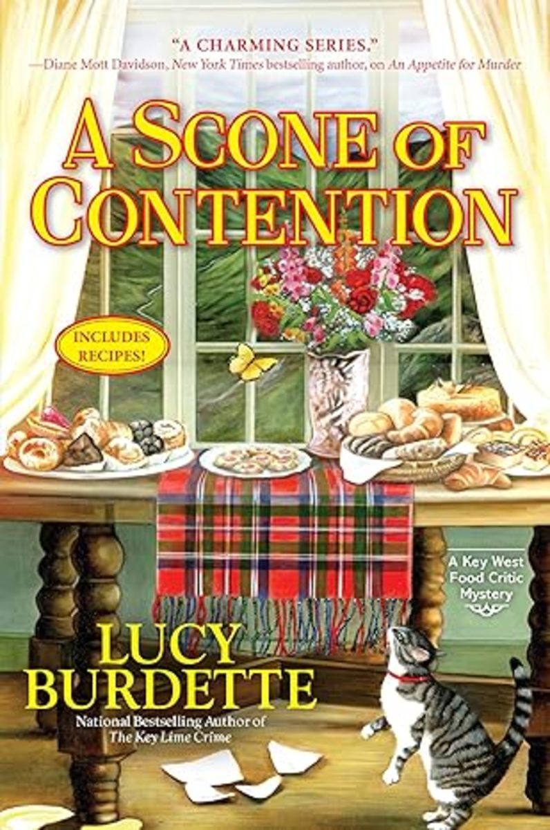 Book Review: A Scone of Contention by Lucy Burdette