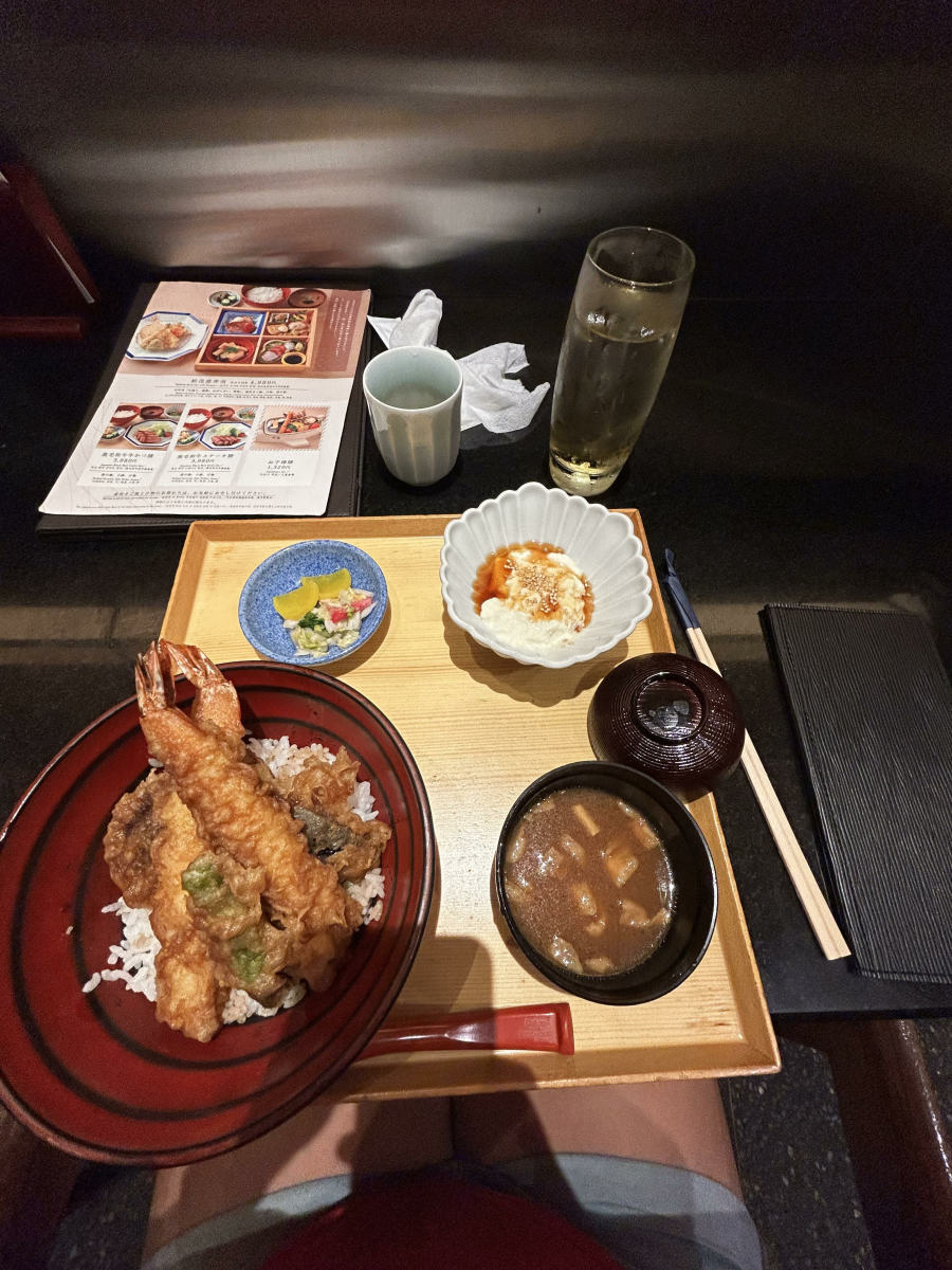 My Last Full Meal in Japan, at the Haneda Airport