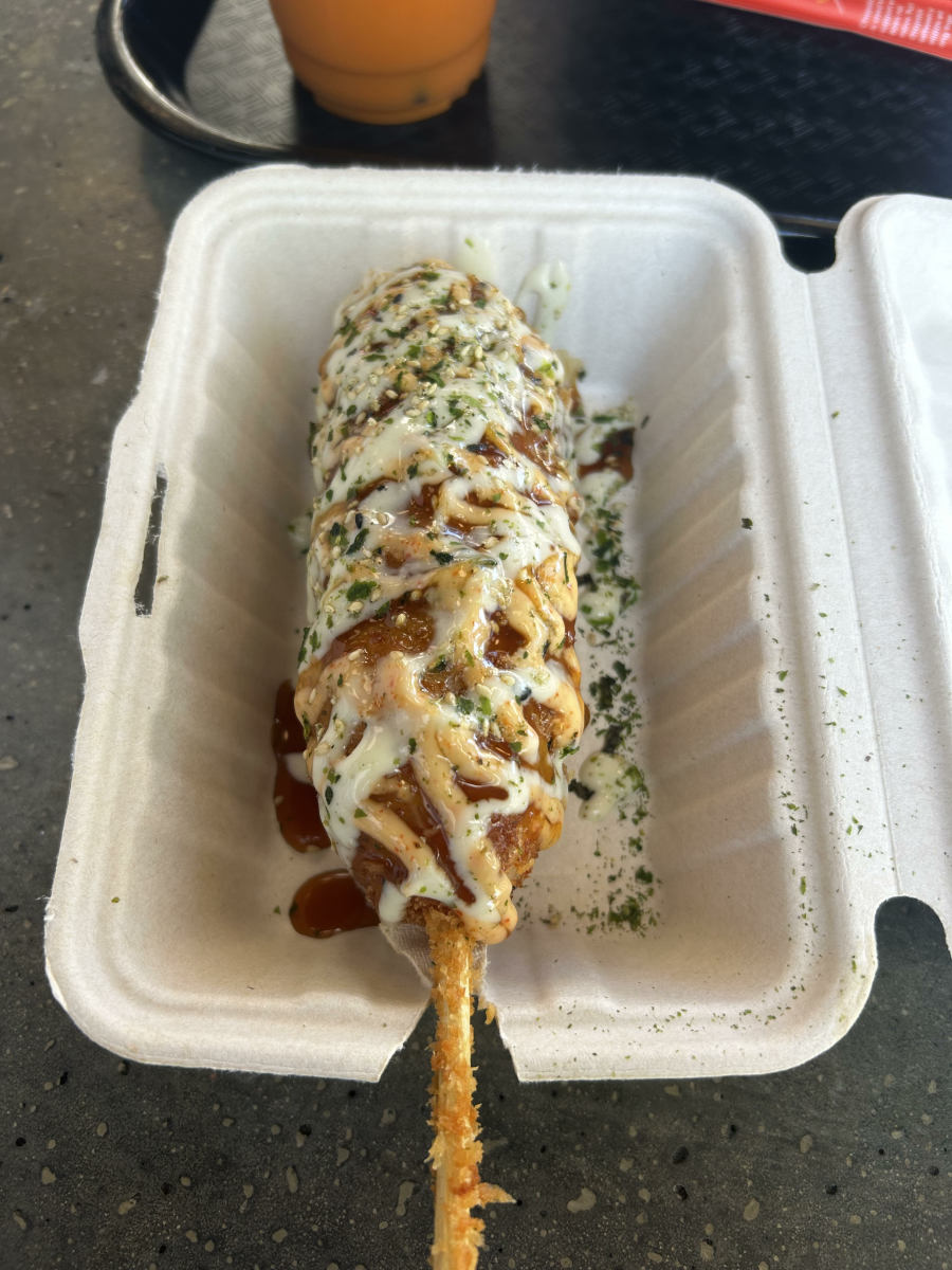 A Review of the Sushi Corn Dog at Poke Burri in the Atlanta Braves Battery