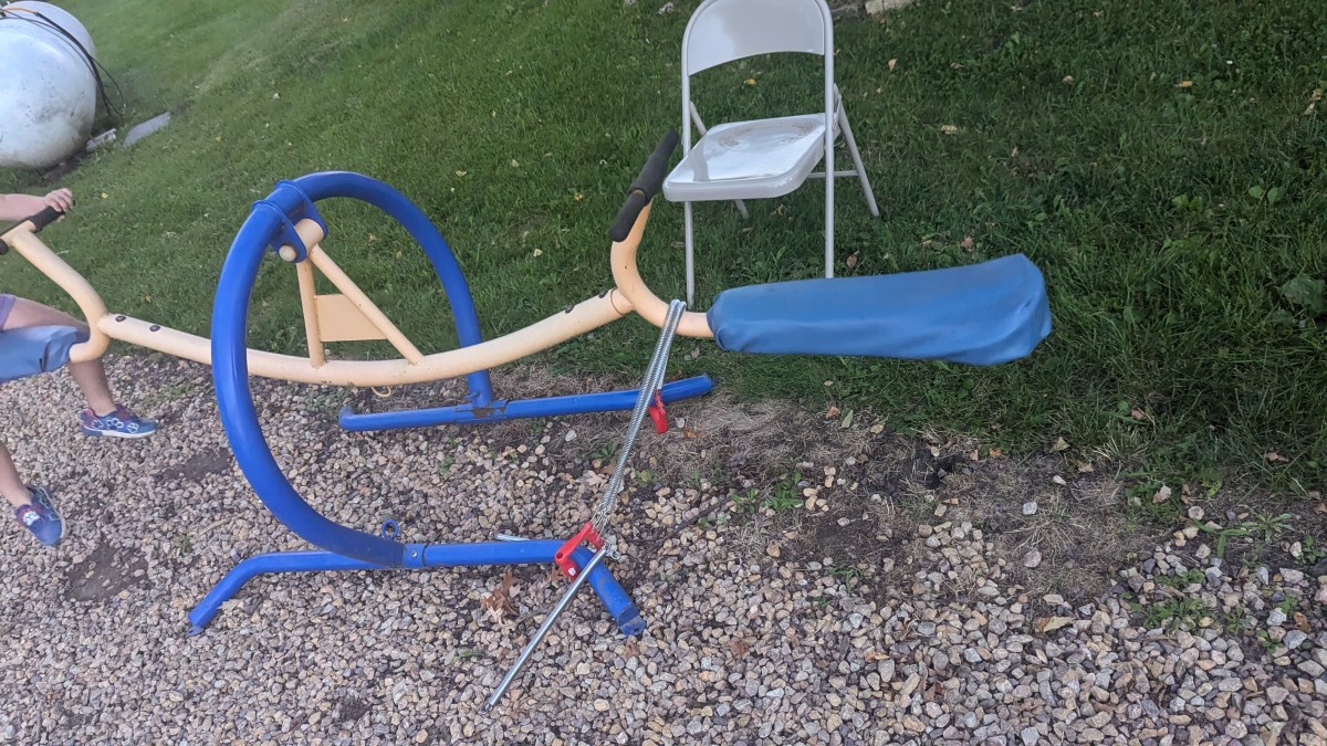 One Child Teeter Totter Using a Muscle Builder Spring HubPages