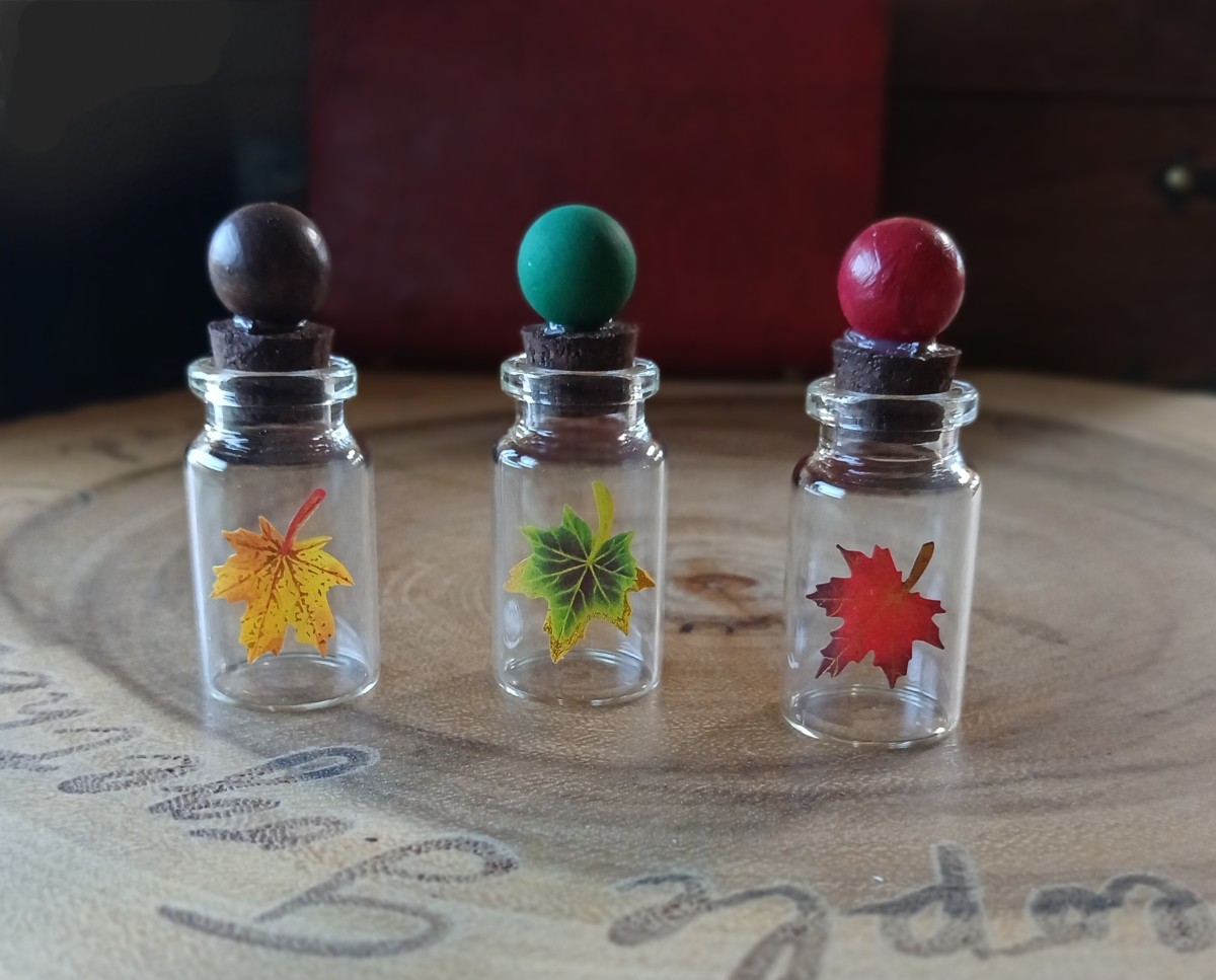 Miniature Fall Jars