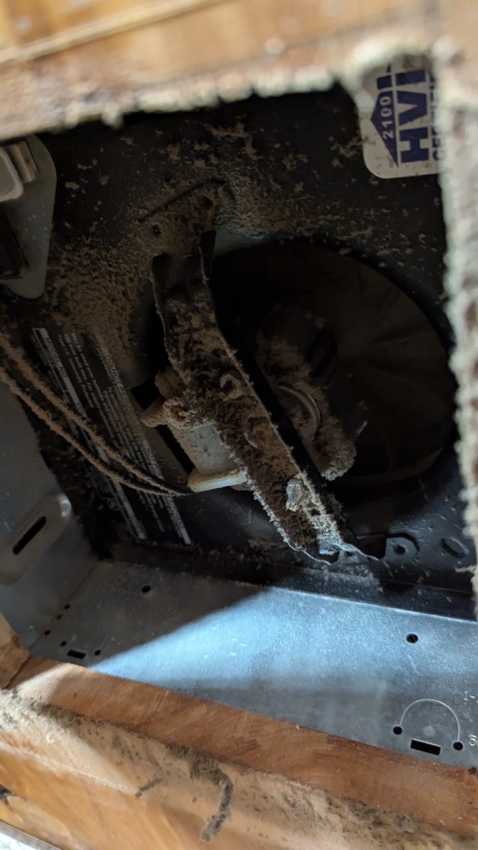 Bathroom Fan Vent Cleaning Easier Said Than Done Hubpages