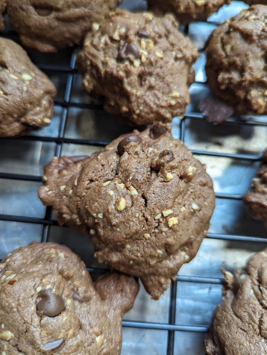 Chocolate Chocolate Chip Cookies - with Hershey Cocoa Powder