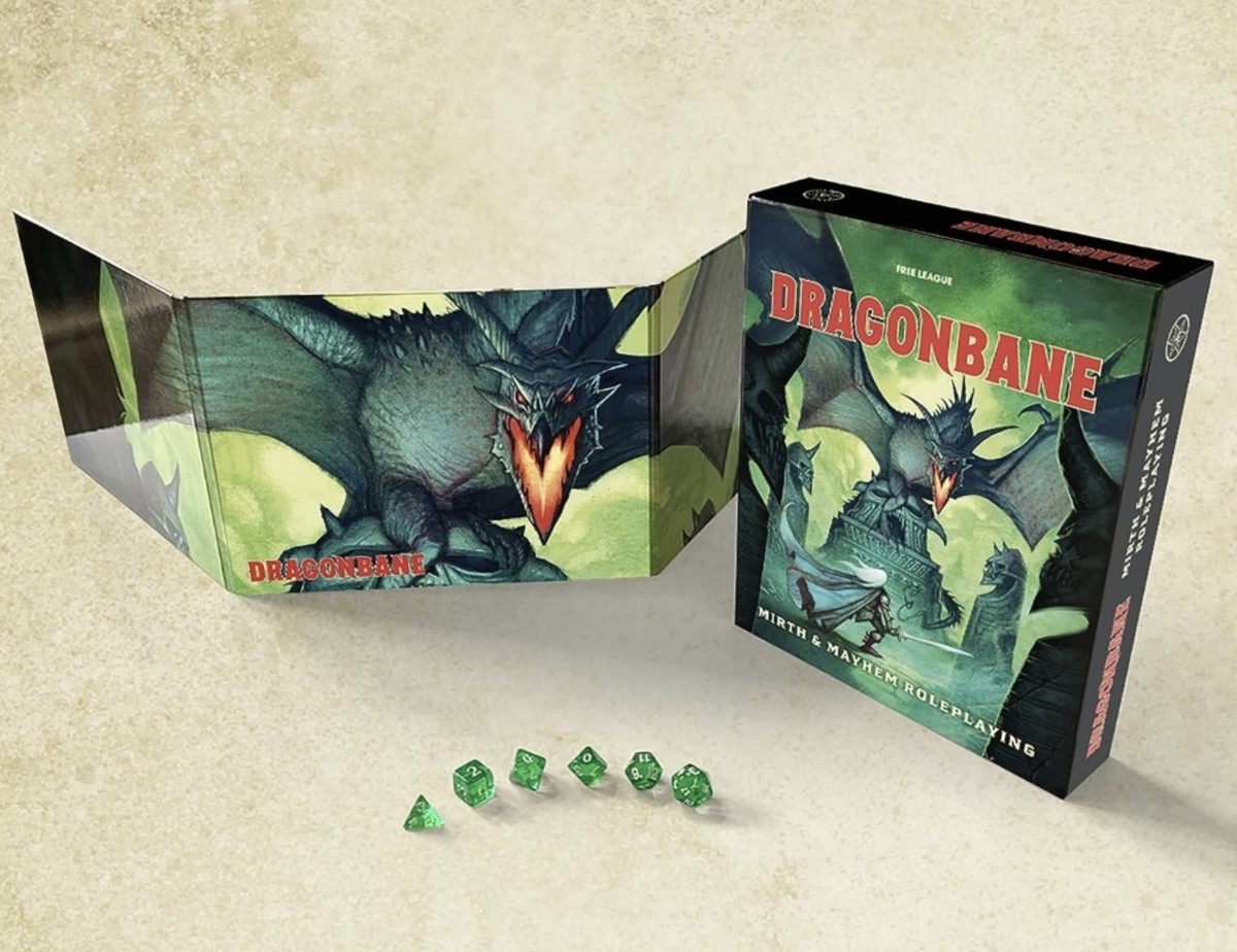 Dragonbane RPG Core Set - Mirth & Mayhem Boxed Adventure Game