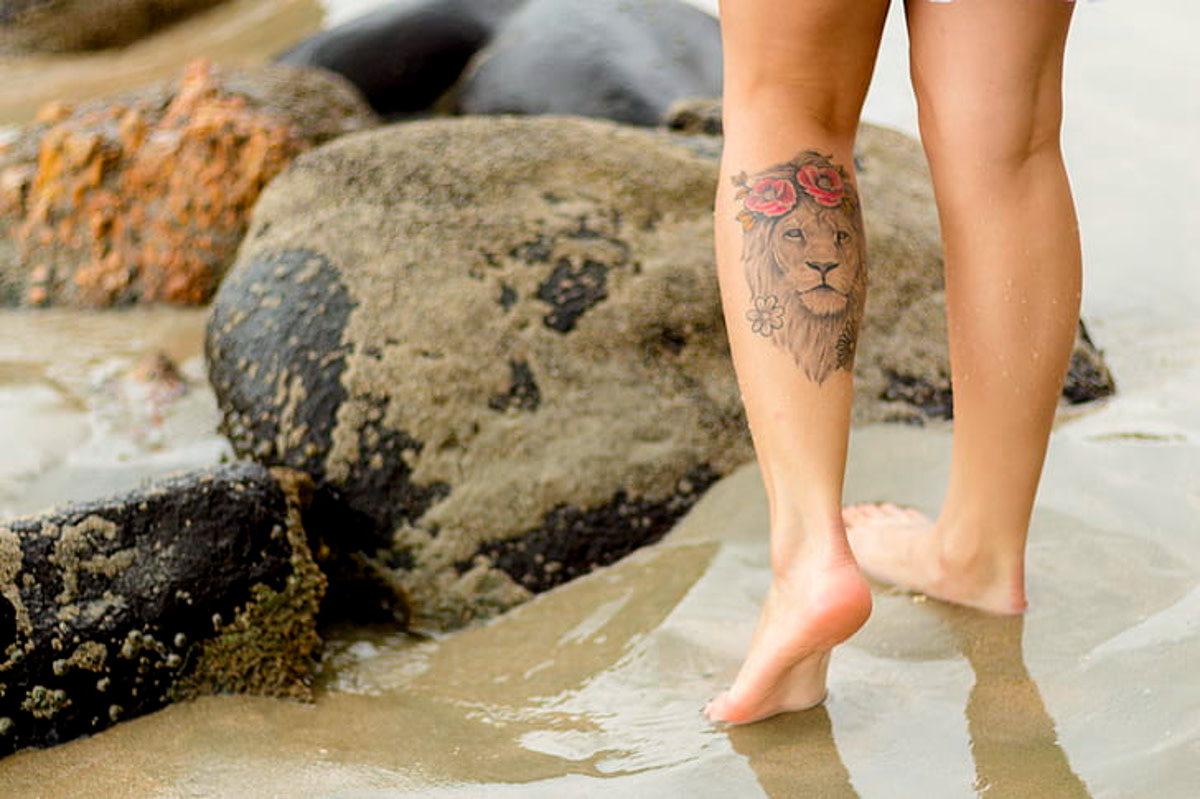 Lion Tattoo on Wrist - Ace Tattooz