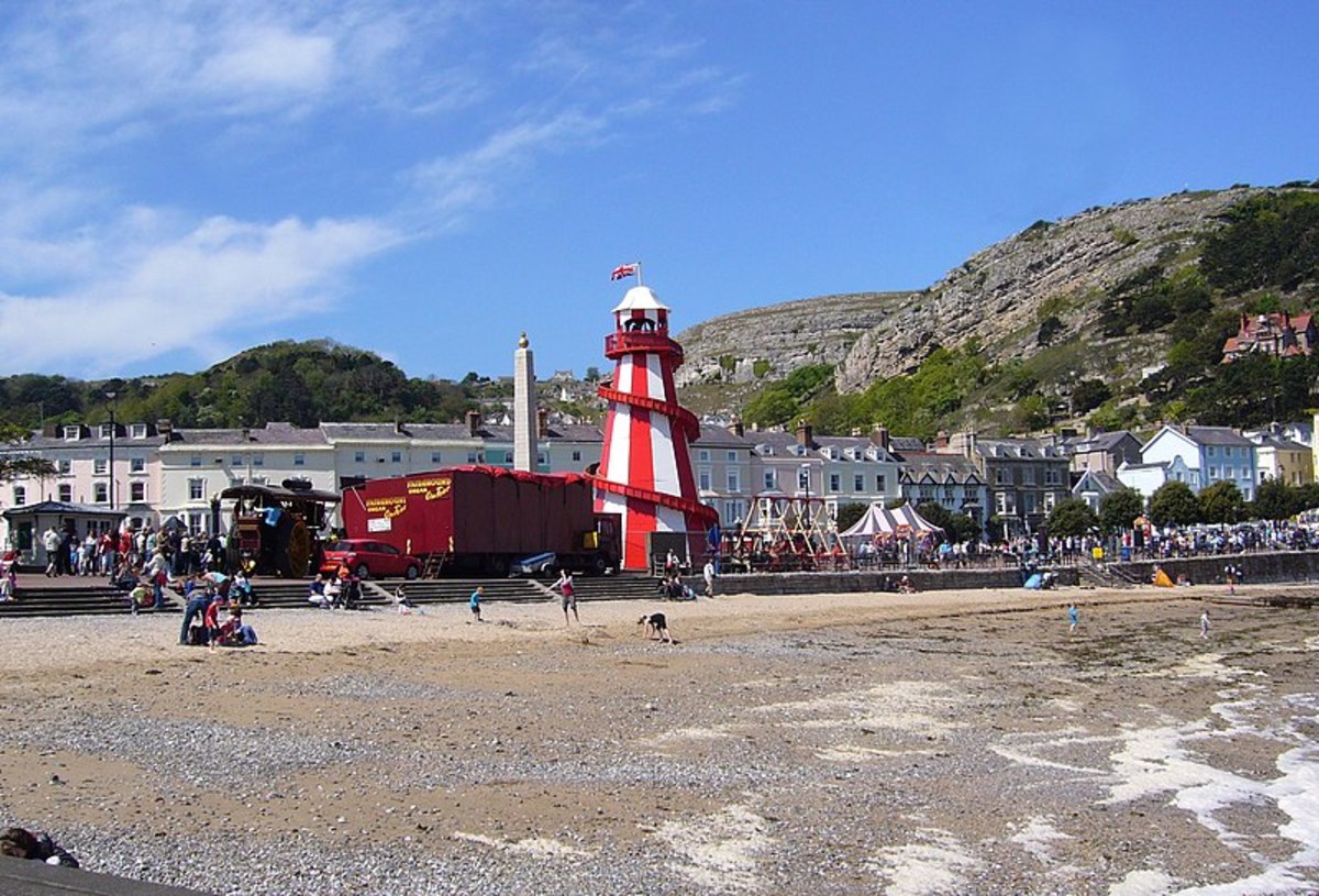 A Day Out in Llandudno, Wales