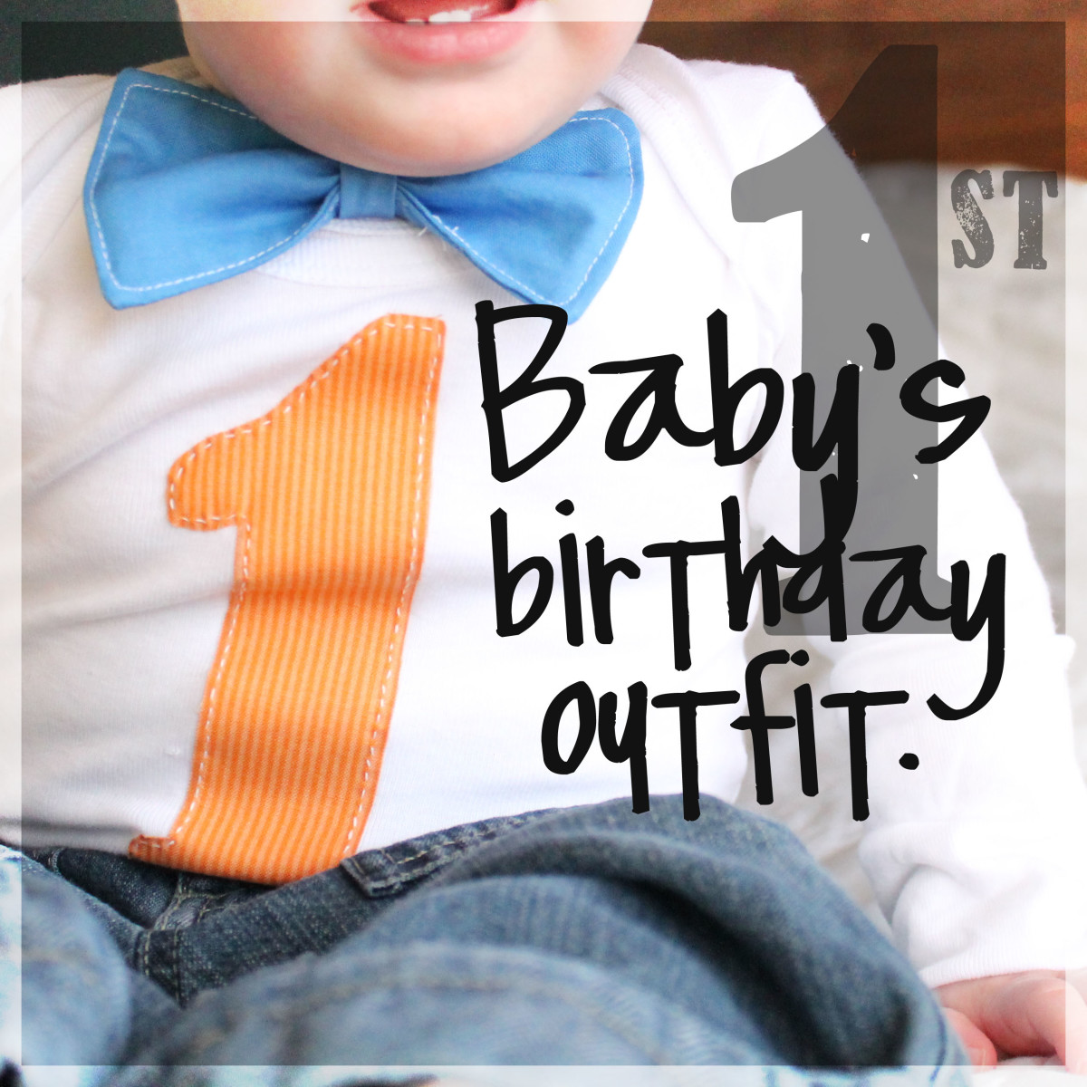 A Handmade Project: An Outfit for a Baby Boy's First Birthday