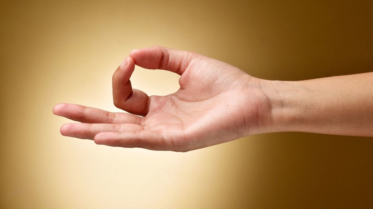 METAL MUDRA pose - let go and come into the moment