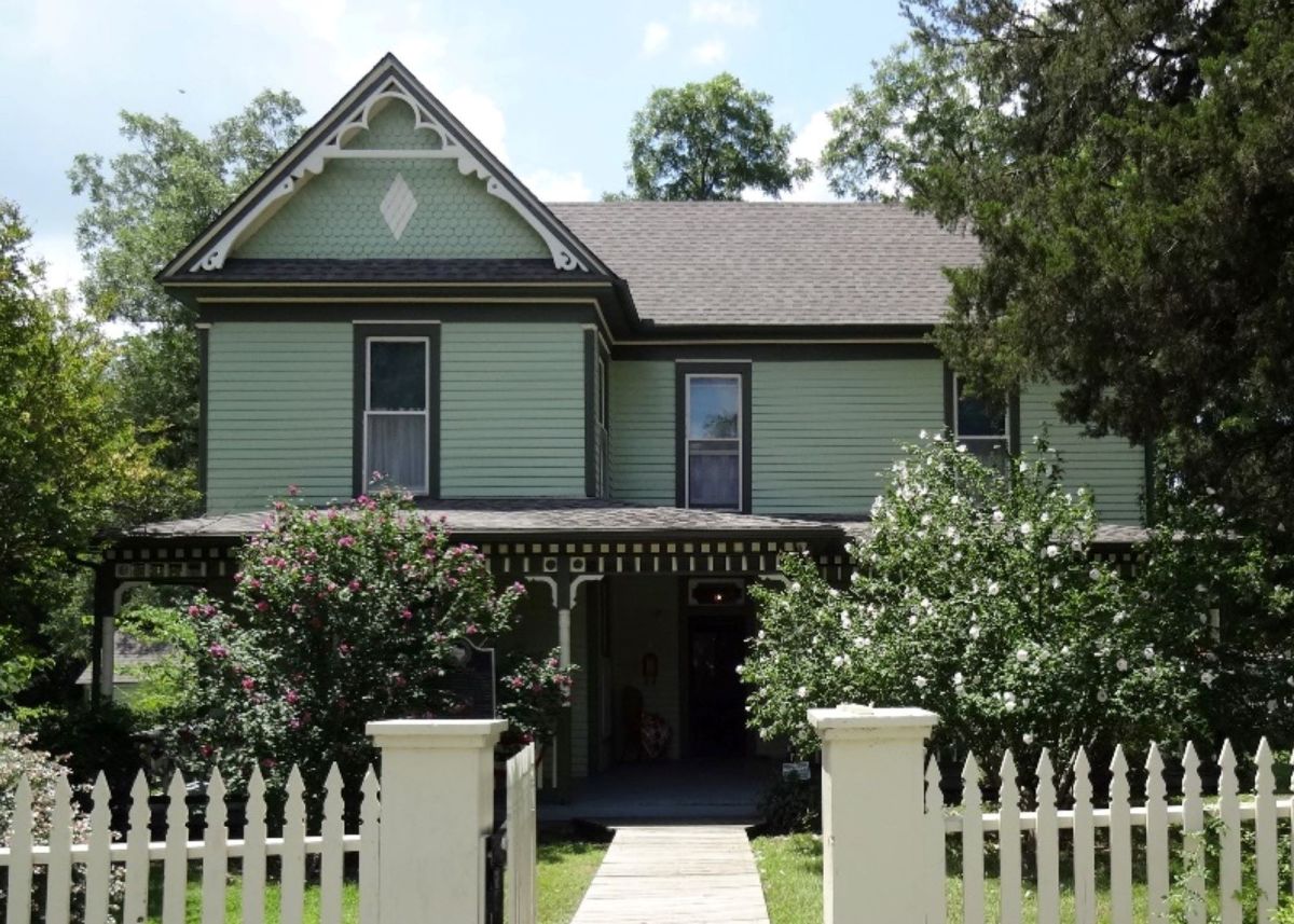 Texas Historic Places - The Bain Honaker House in Farmersville