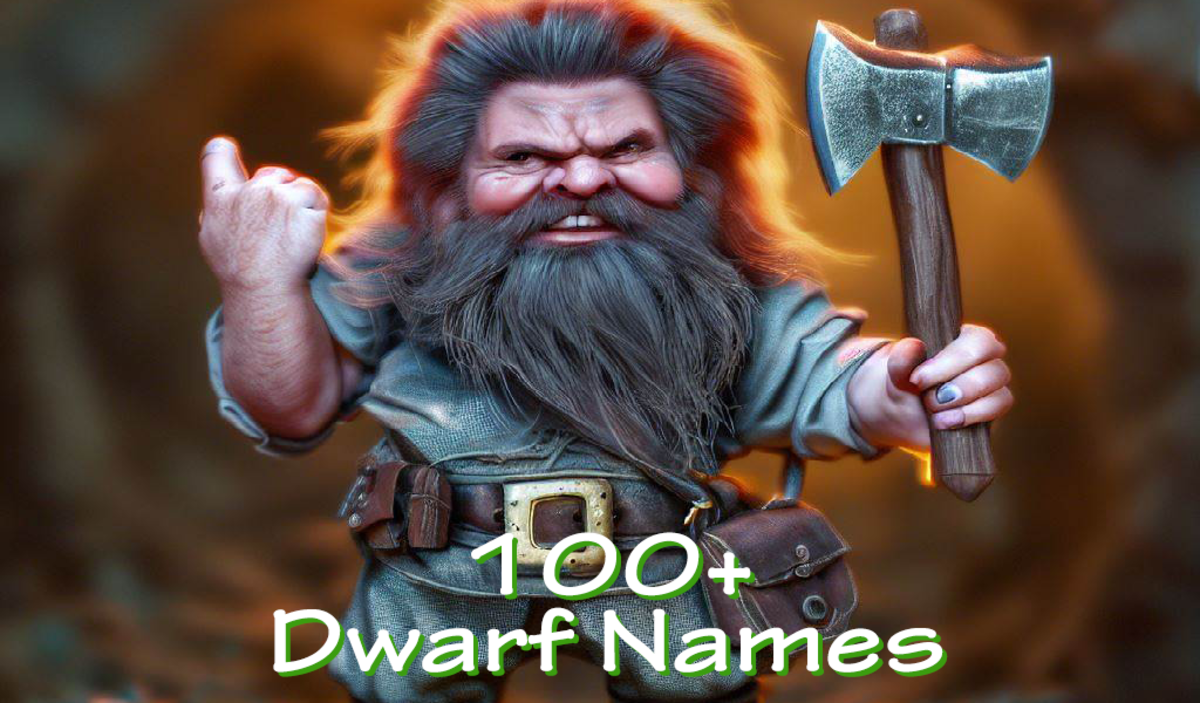 100+ Dwarf Names