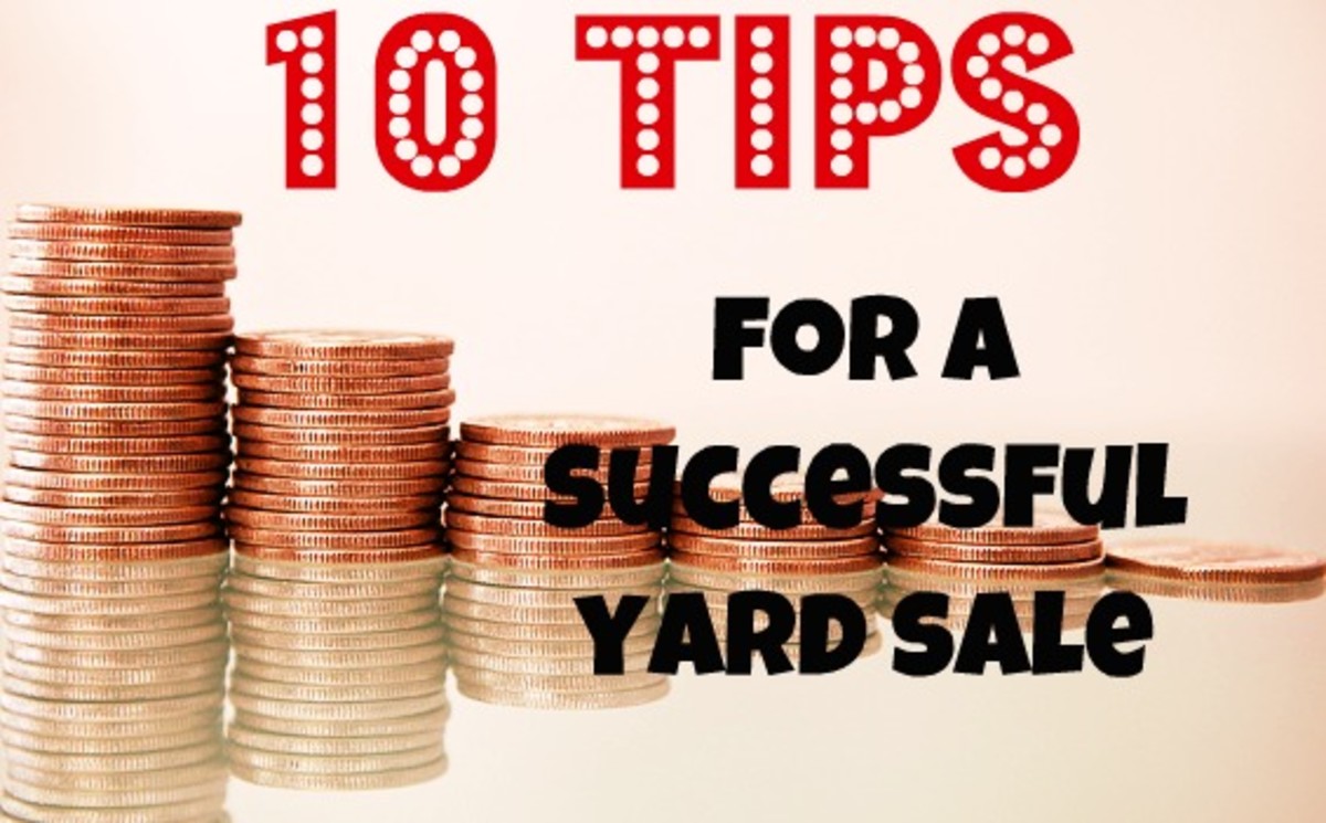 10 Tips: How to Have a Successful Garage Sale and Make Money