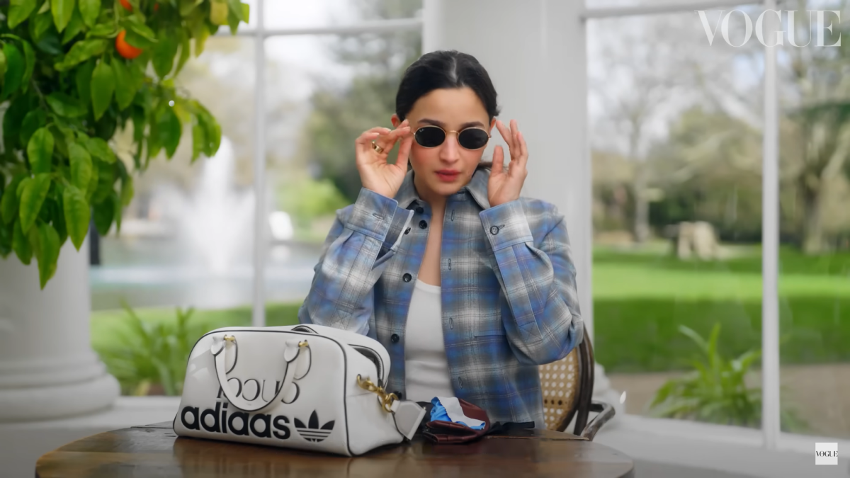 Inside Alia Bhatt's Gucci X Adidas Bag | Vogue India - YouTube
