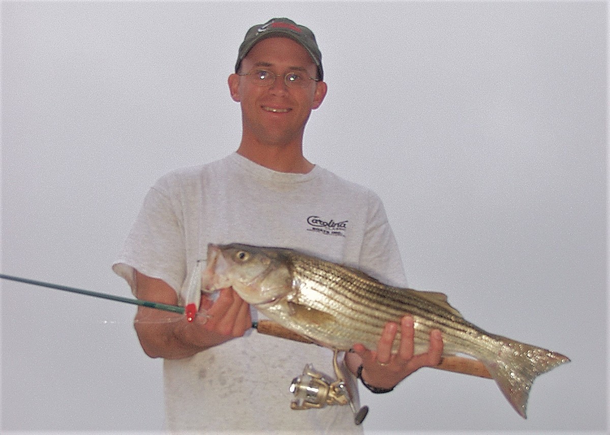 Cool Weather Stripers in Savannah, Georgia