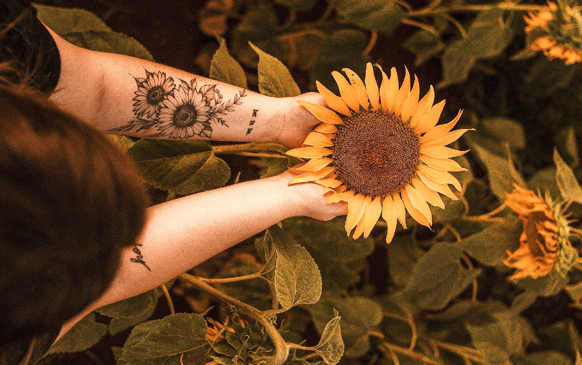 Sunflower tattoo meaning and top 50 designs  Legitng