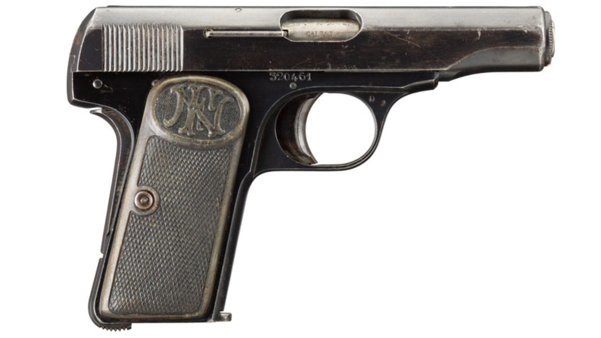 The FN M1910, the Pistol that started World War I