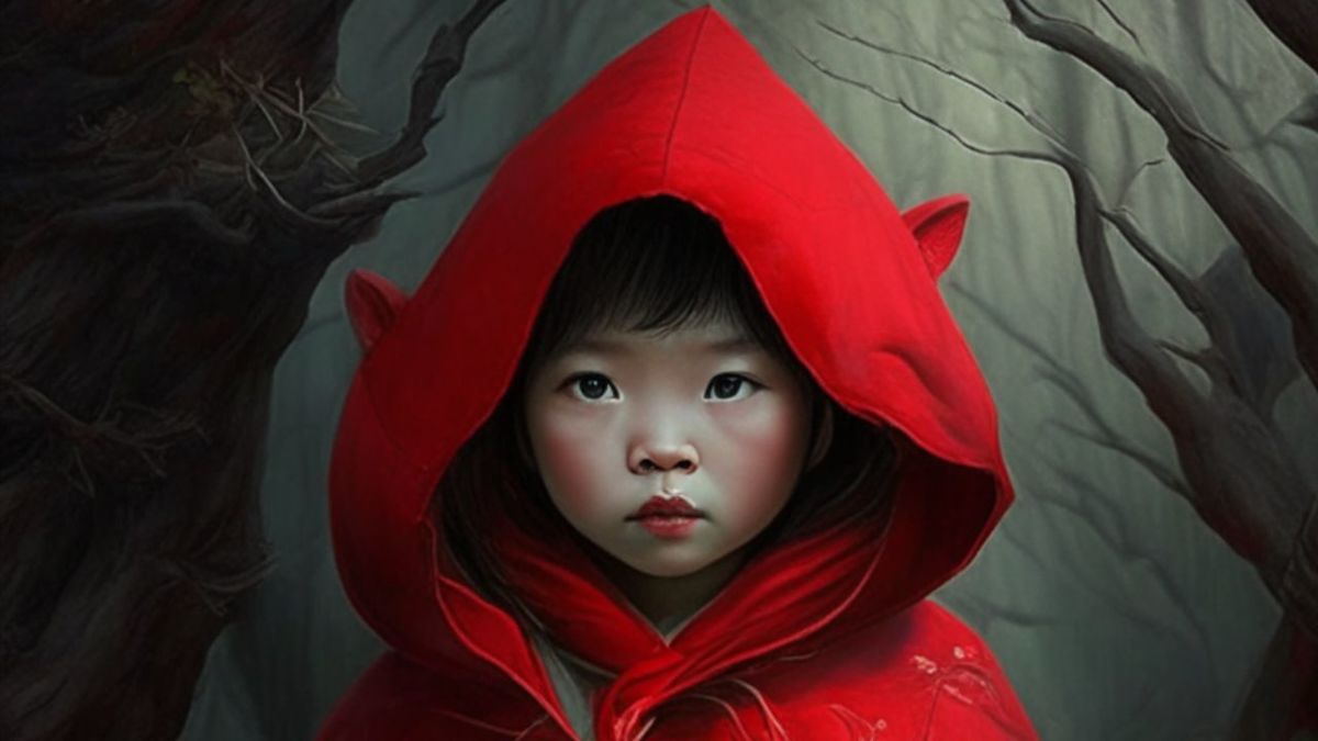 Story of Mei, the Chinese Little Red Riding Hood