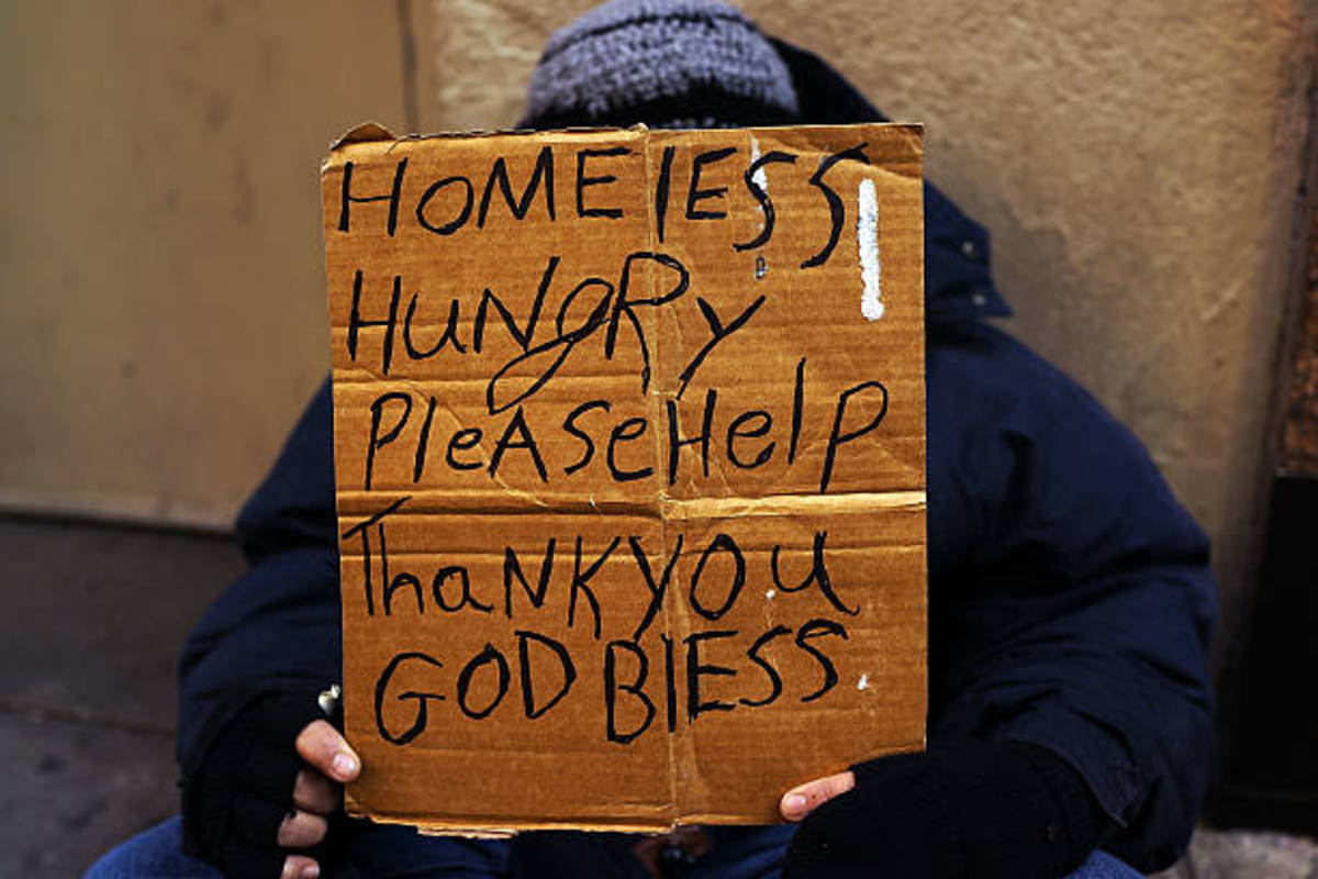Begging- Are They Homeless and Destitute or Cunning