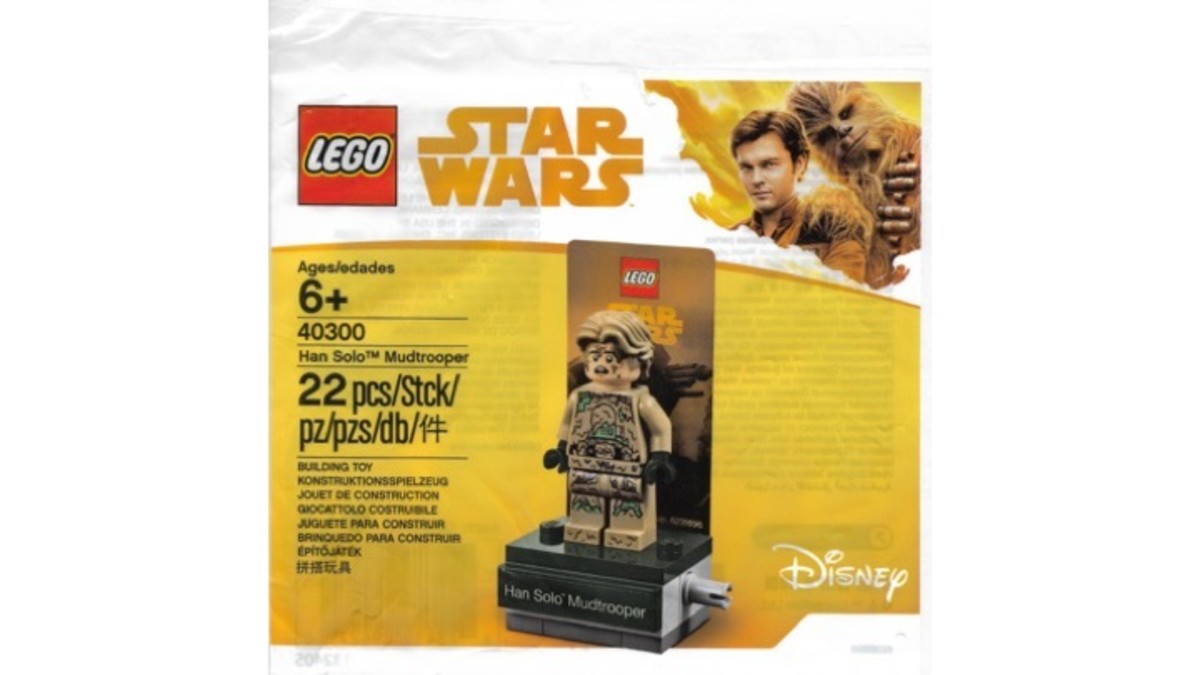 LEGO Star Wars Han Solo Mudtrooper Minifigure Promotional Polybag 40300 Review