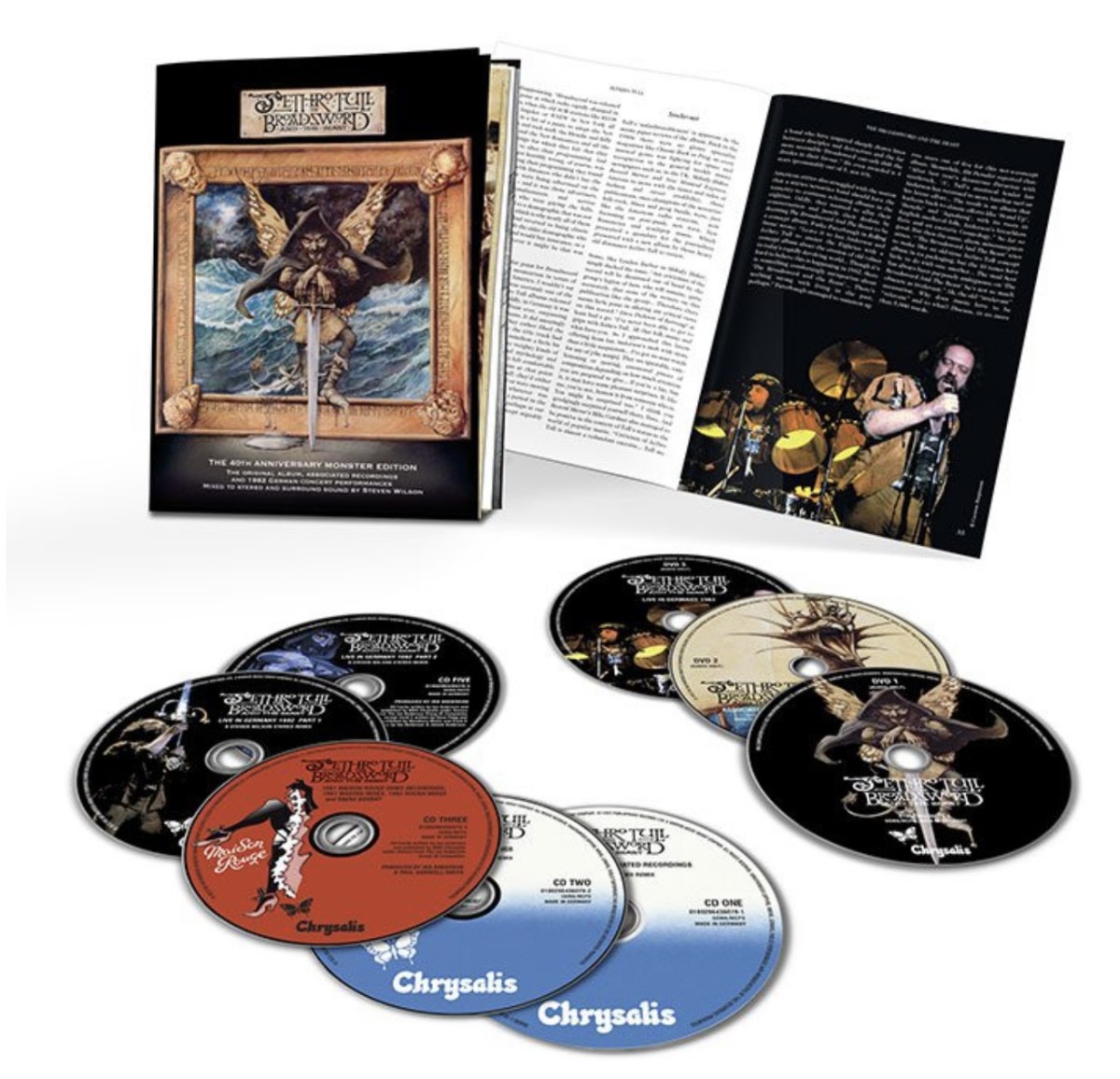 Jethro Tull’s The Broadsword And The Beast The 40th Anniversary Monster Edition Is A Monster Of A Musical Experience