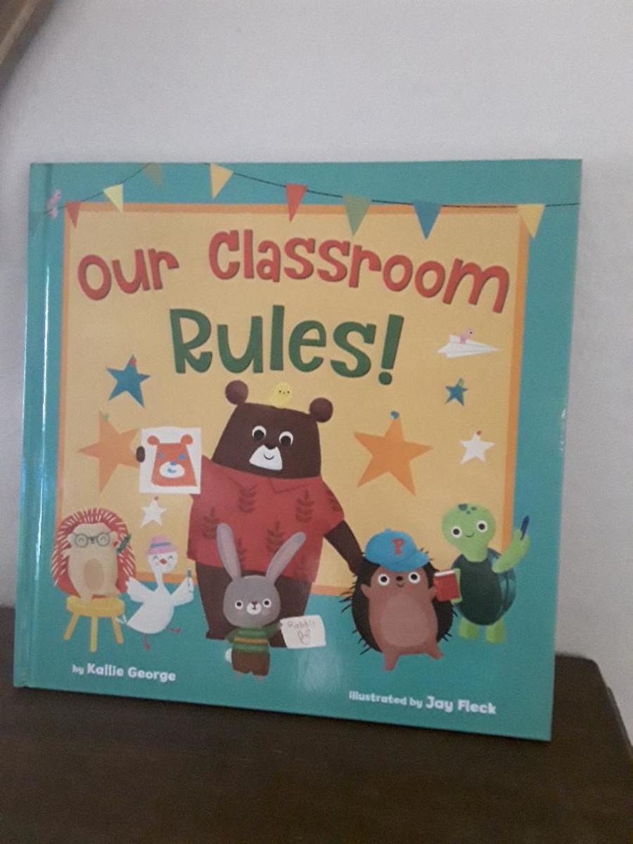 Learning Good Behavior in the Classroom in Adorable Picture Book and Story for Young Readers