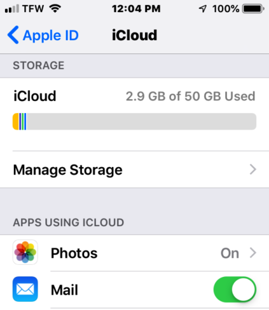 How do I Save Photos in an iCloud Backup?