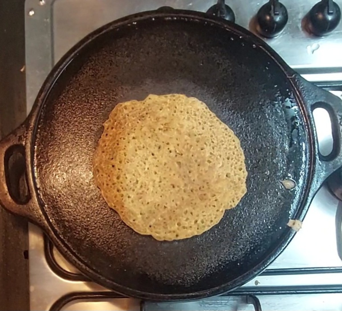 Instant Jowar Flour Dosa Simple Indian Flatbread Recipe Delishably