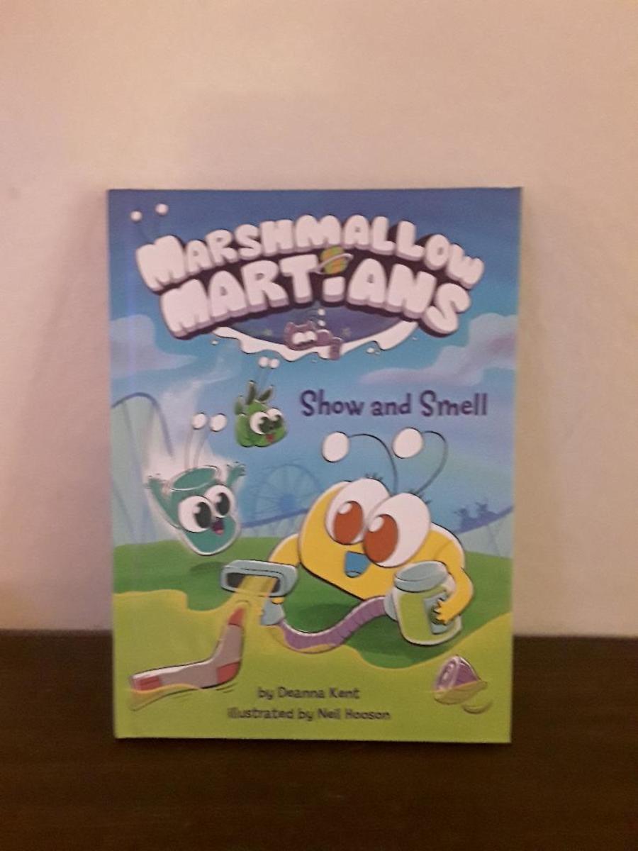 Fun Characters Marshmallow Martians in Two Graphic Cartoon Chapter Books for Young Readers