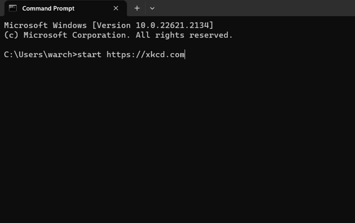 How to open a file in terminal or command prompt