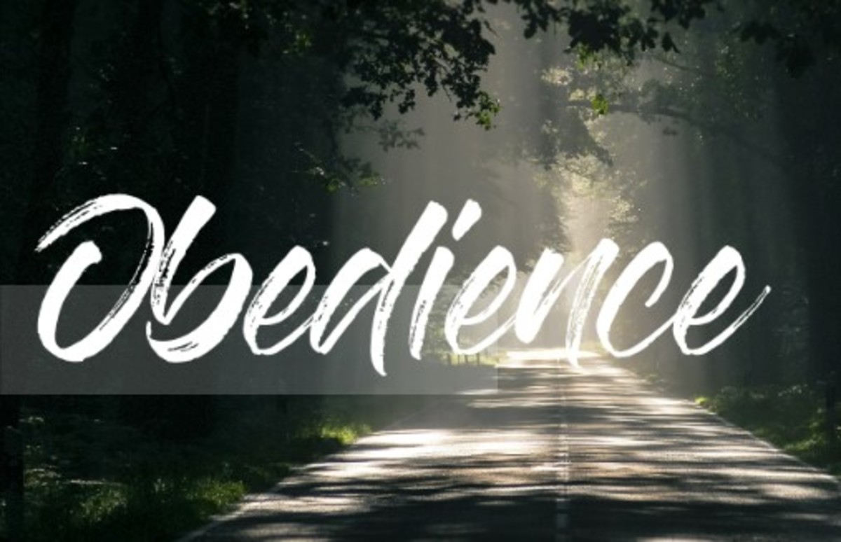 Learning Obedience From The Bible: Following God's Guidance - HubPages