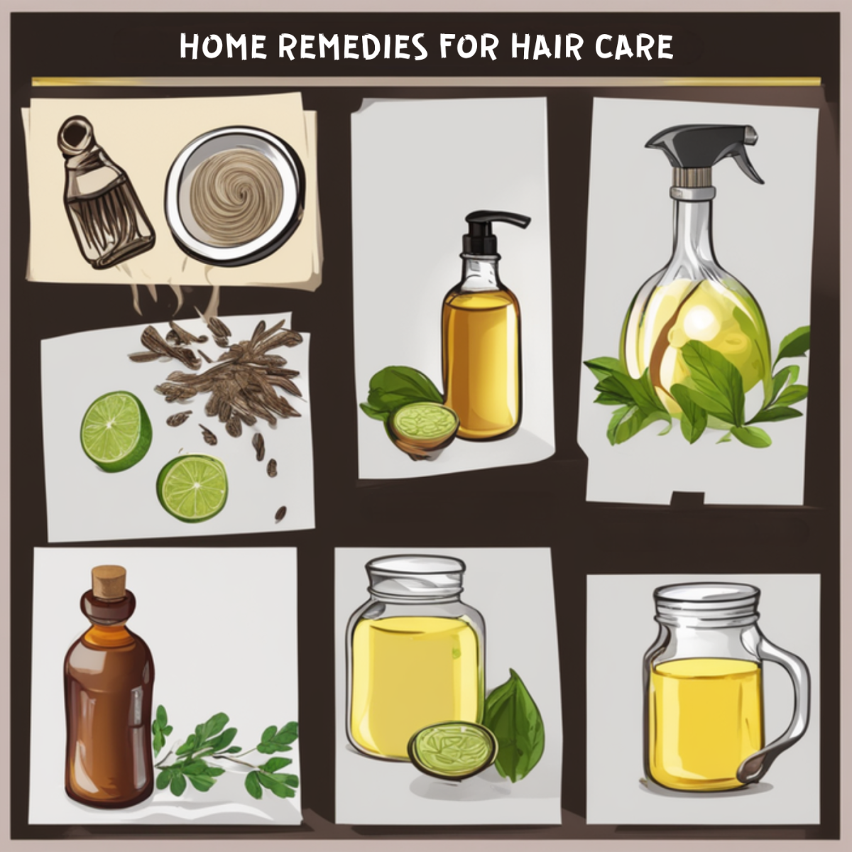 10 Natural Home Remedies for Hair Growth and Thickness