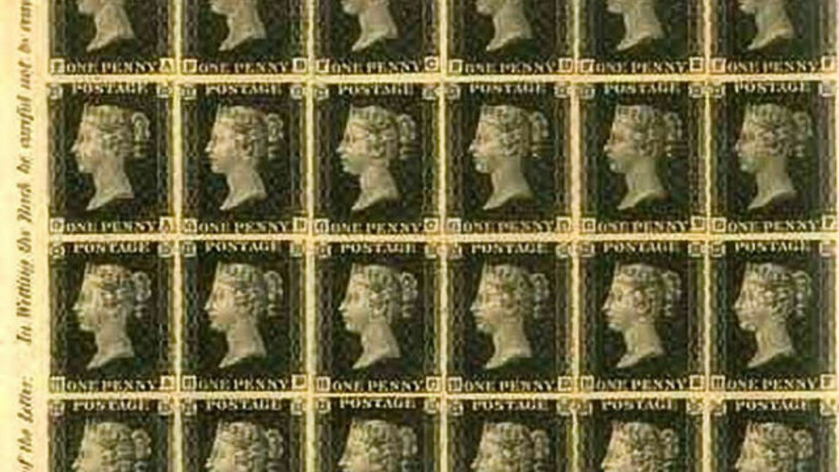 The Sticky Story of the Penny Black Stamp