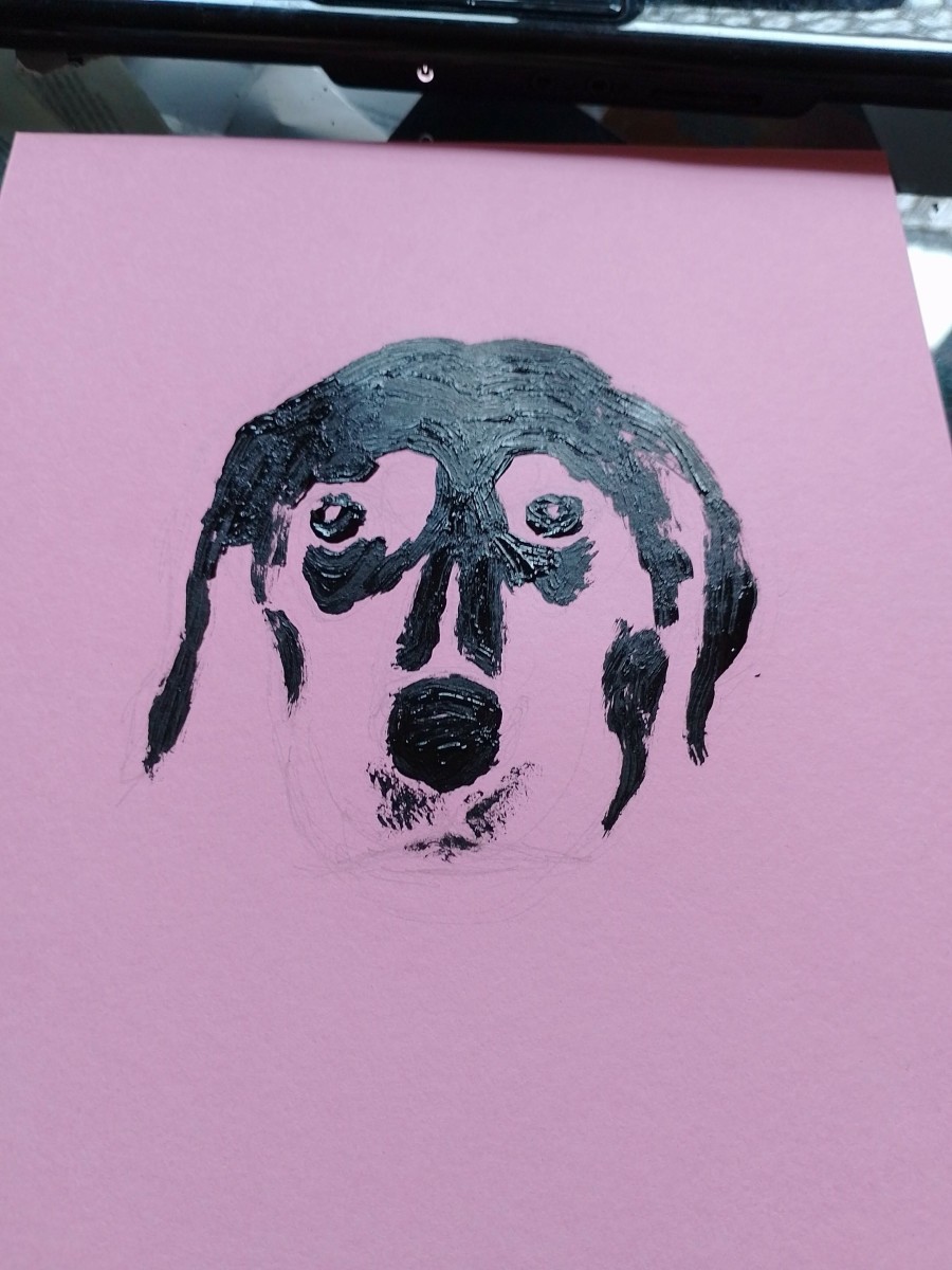 How to Paint Realistic Dog Eyes in Acrylics