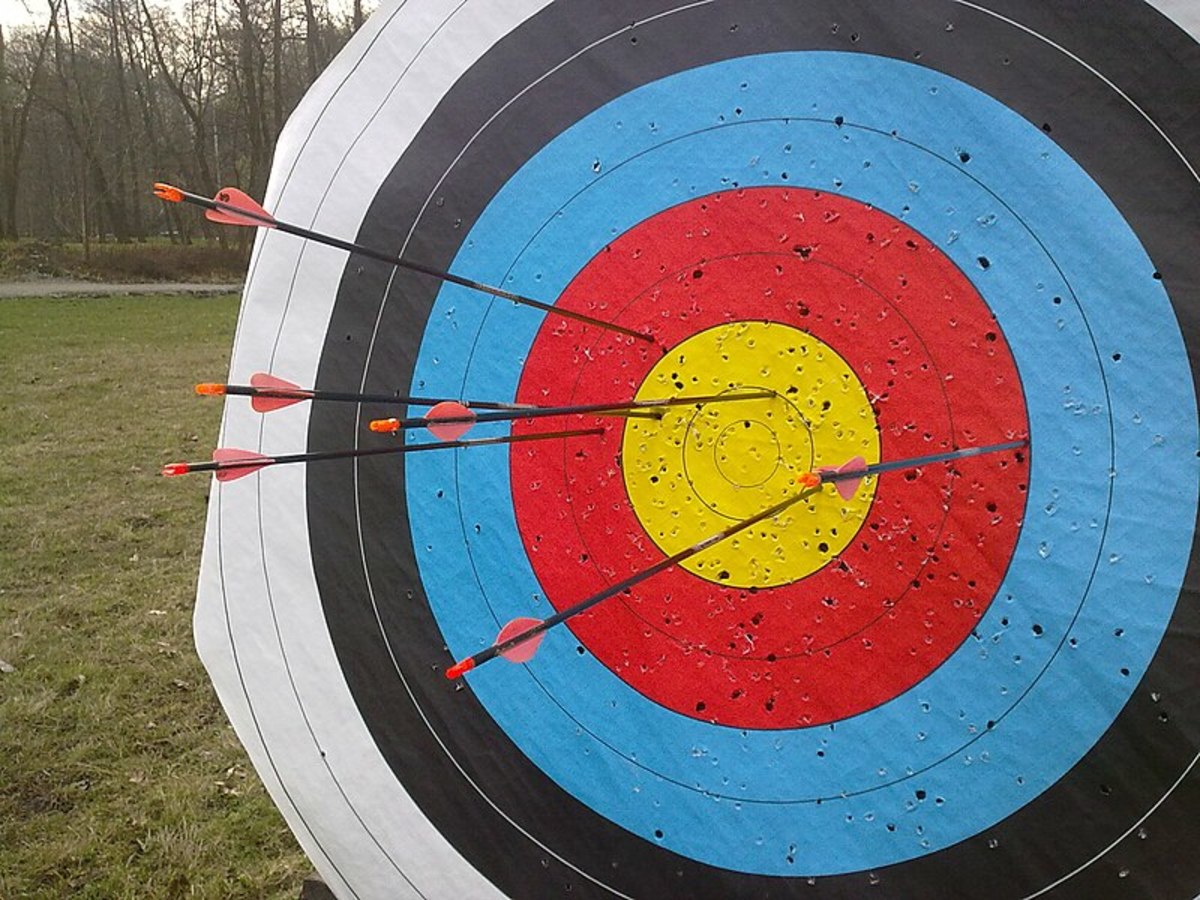 How Likely Are You to Hit the Centre of the Archery Target?