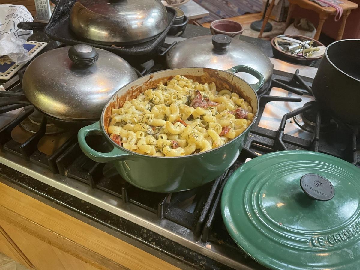Tvorog, Dill, and Bacon Mac and Cheese Recipe