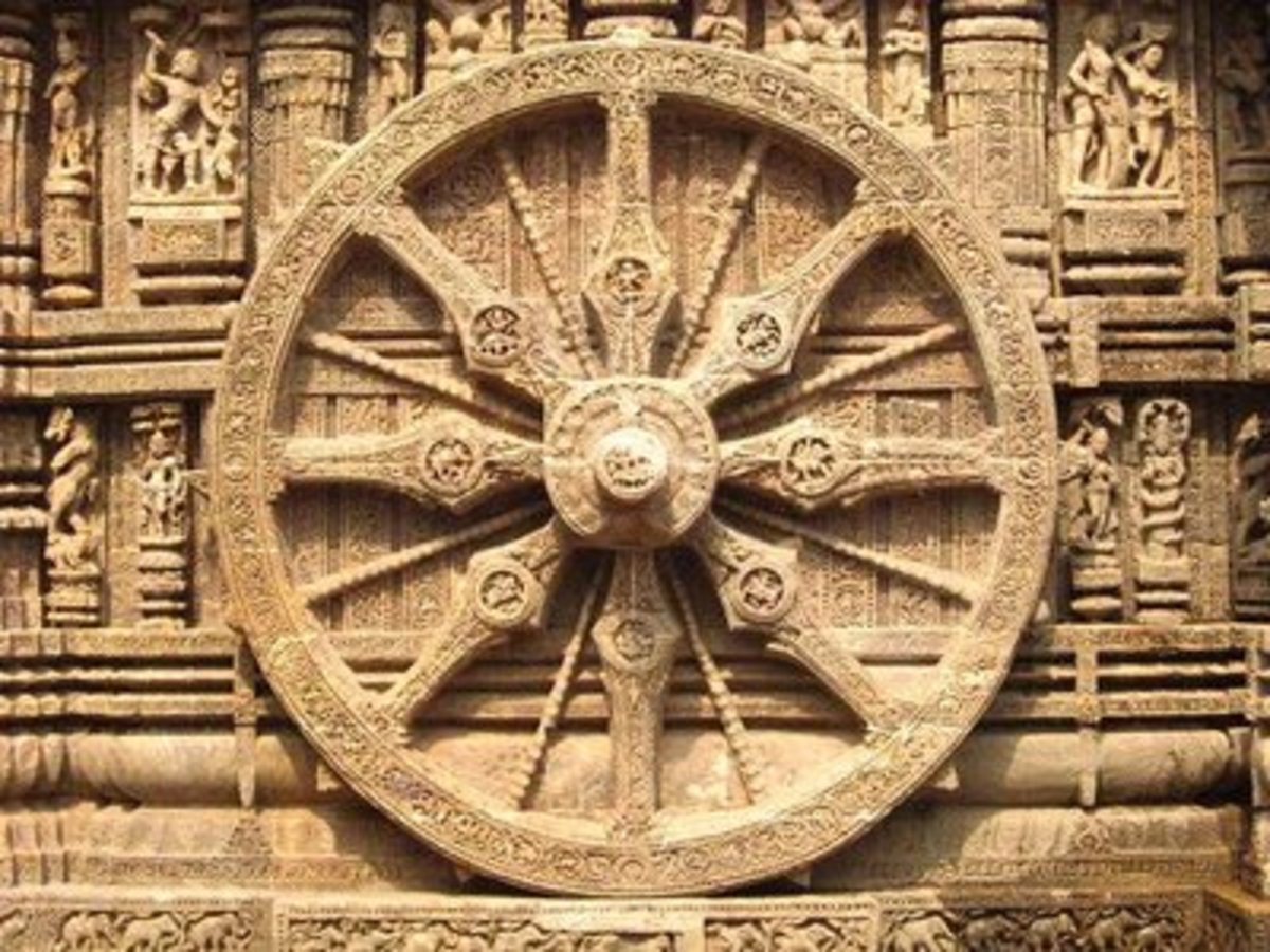 Magnificent Stone Carvings at the Legendary Sun Temple at Konark in India