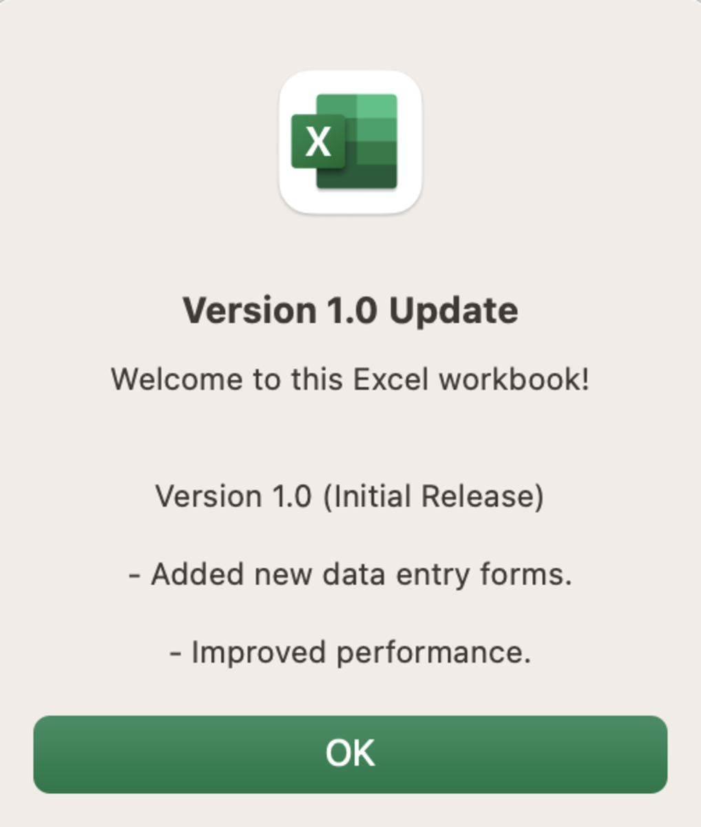 Excel VBA Code That Make Sense to Run at Startup - HubPages