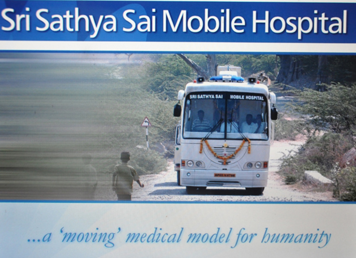 Sathya Sai Mobile Hospital - a 'moving' miracle of love