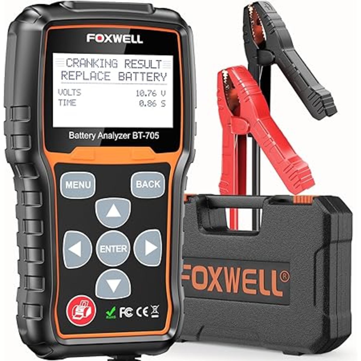 Product Review: FOXWELL BT705 12V 24V Car Battery Tester