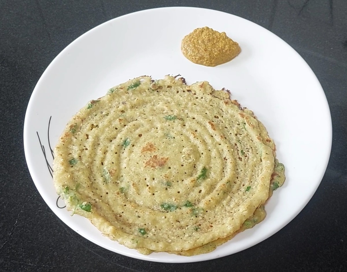 Instant Toor Dal Dosa Recipe (Thapale Dosa) - Delishably