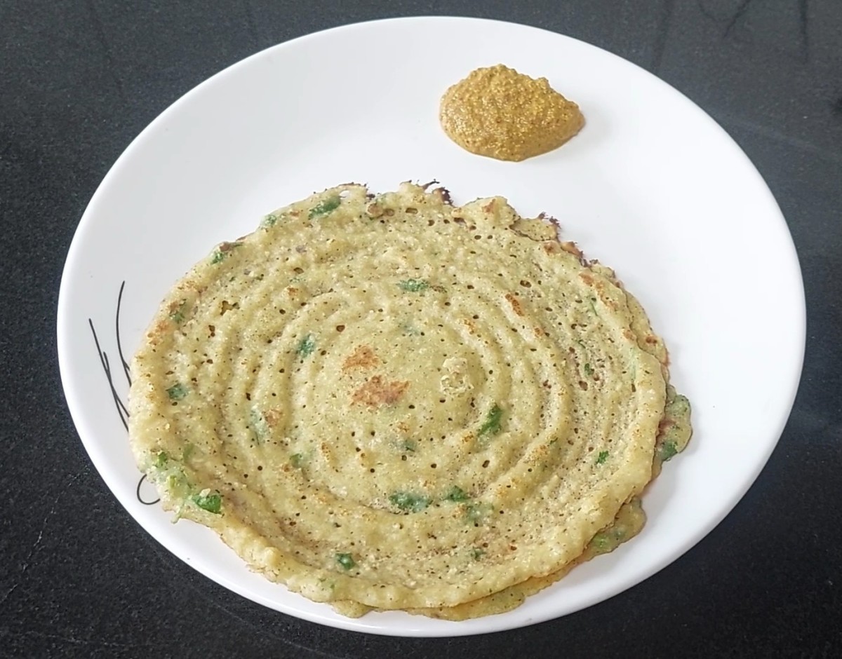 Instant Toor Dal Dosa