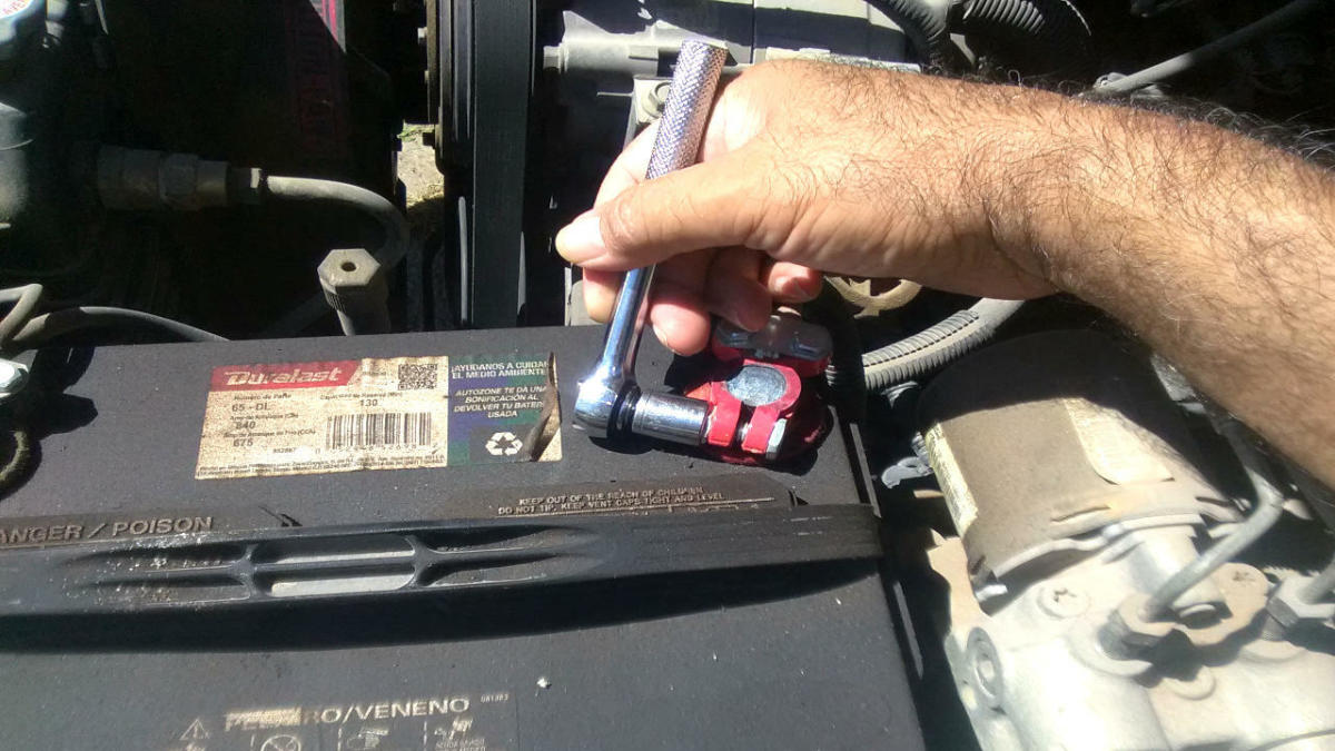 Car Battery Installation