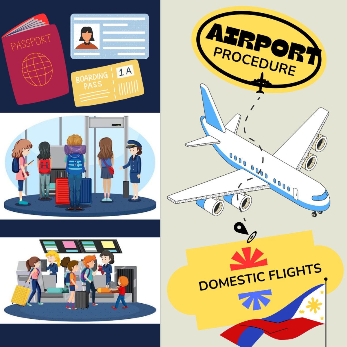 Domestic Flights Airport Procedure In The Philippines HubPages