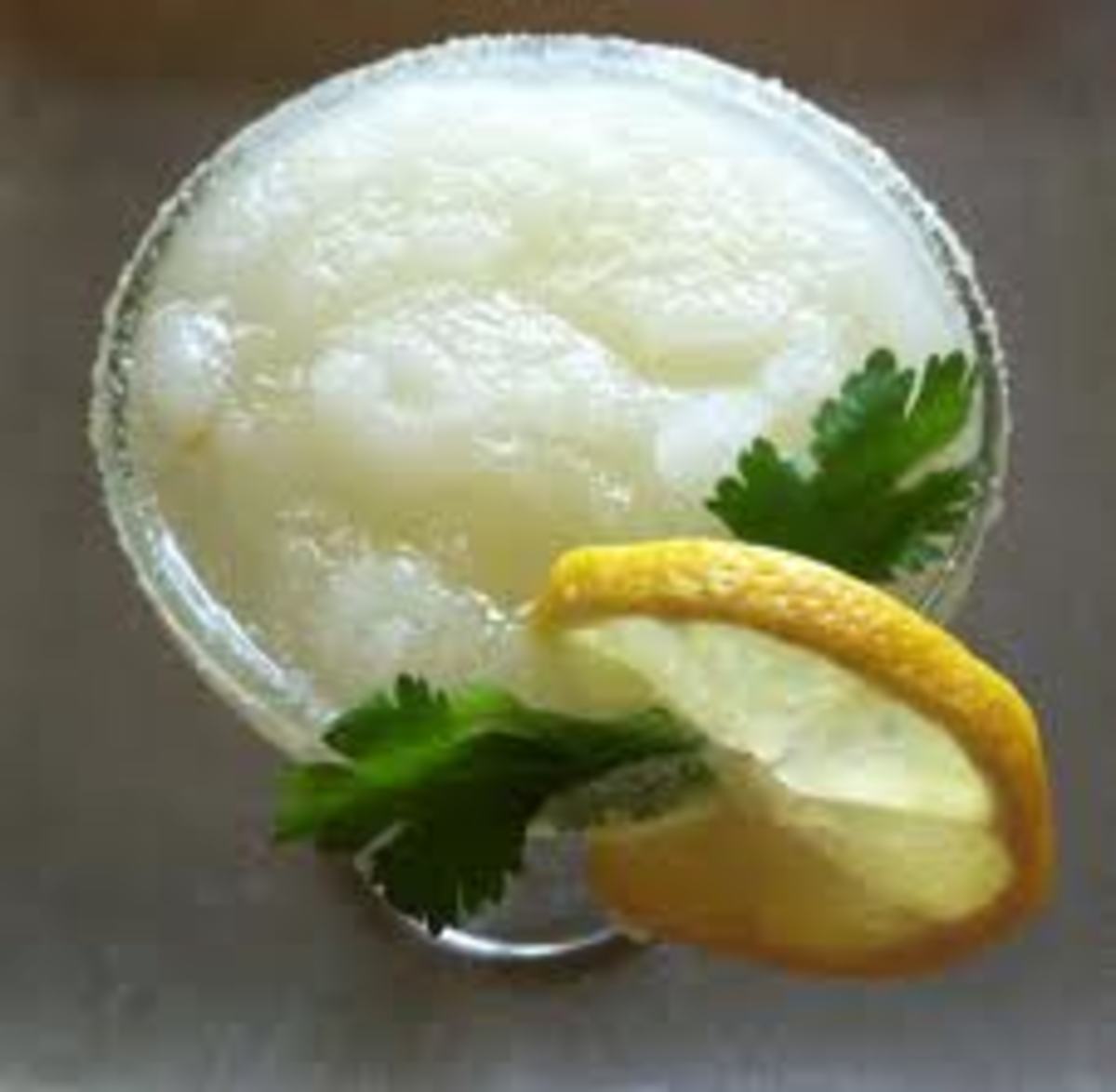 Crushed Ice Lemon Slushy Recipe