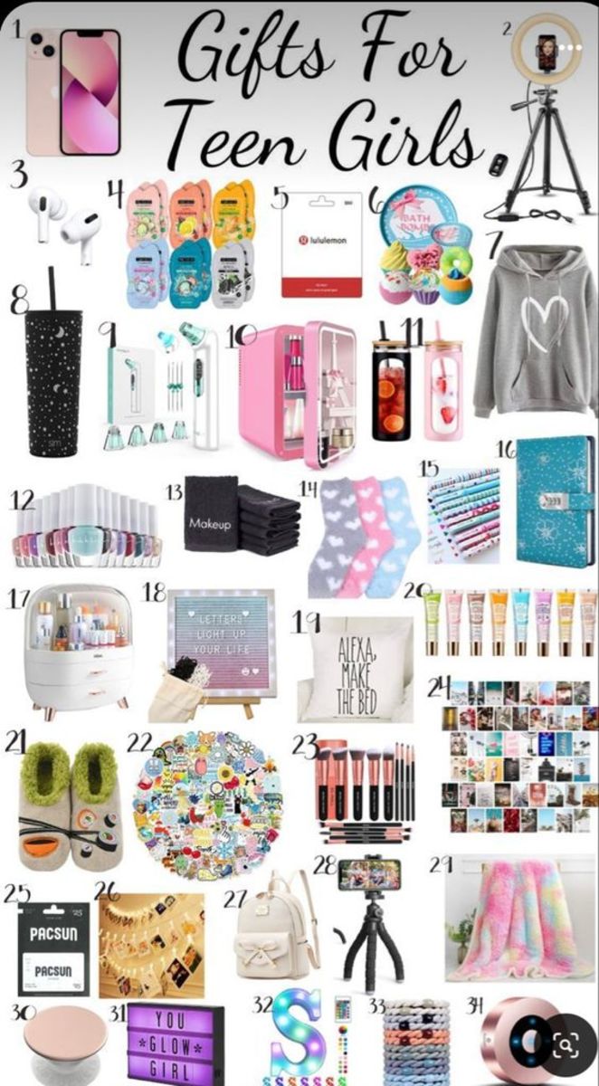 13 Gifts for Teen Girls ideas  gifts for teens, gifts, christmas