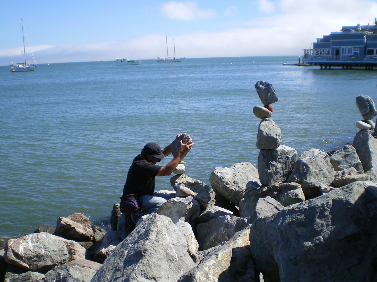 San Francisco Rock Balancing