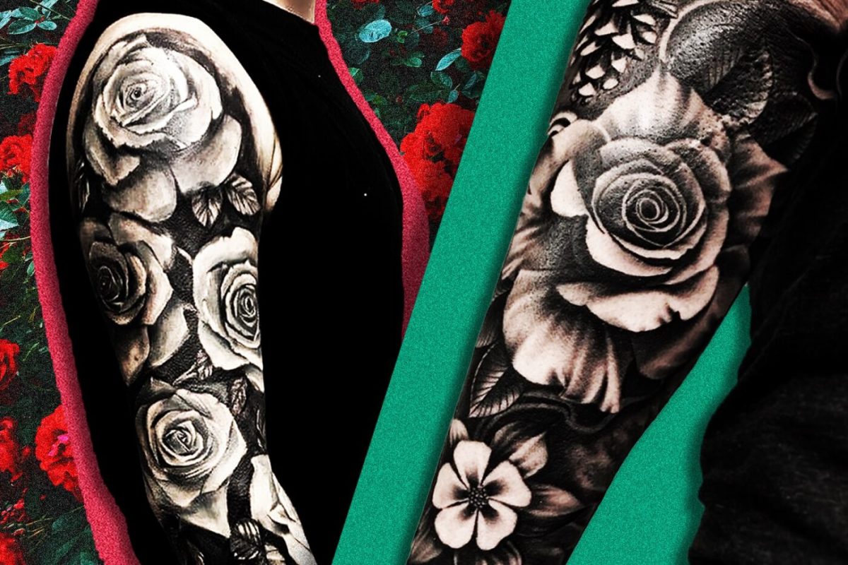 Rose Tattoo And Rose Tattoo Meanings-Rose Tattoo Ideas And Designs