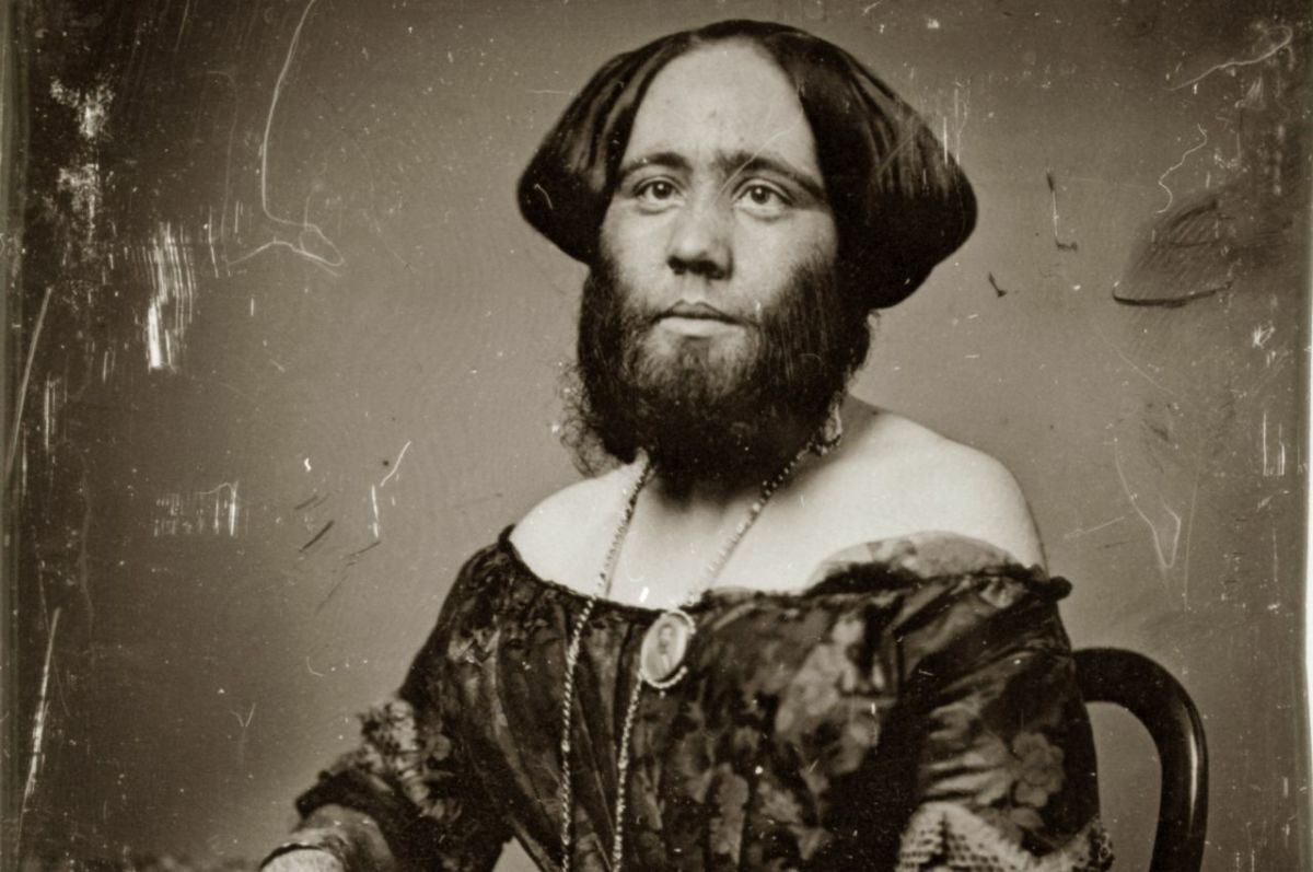 Bearded Ladies in History