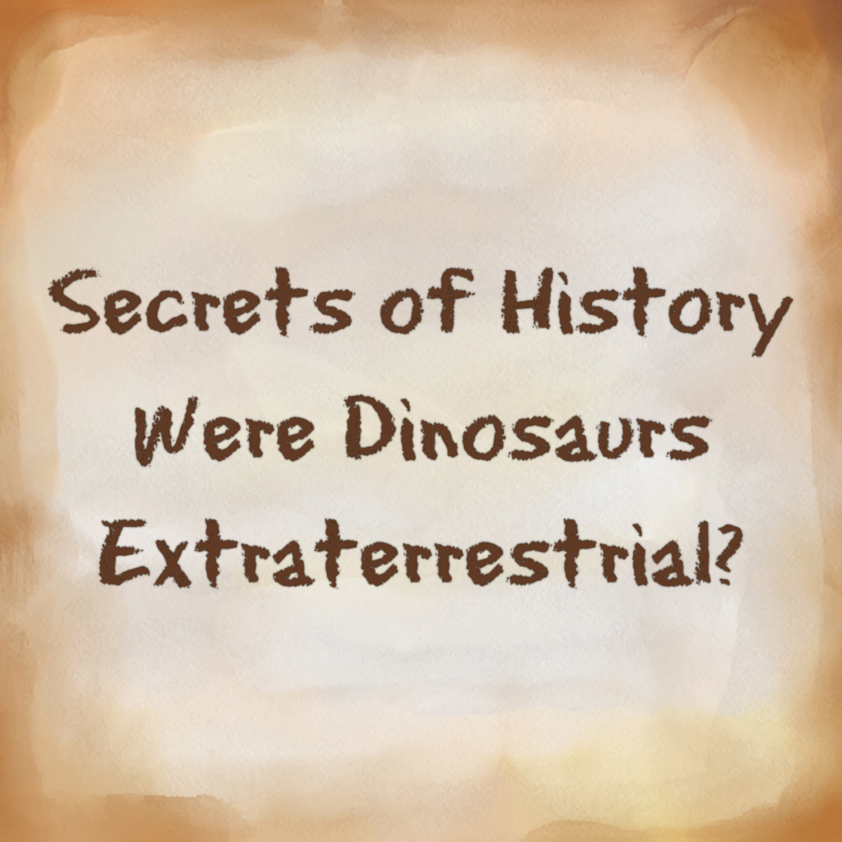 Were Dinosaurs Extraterrestrial?