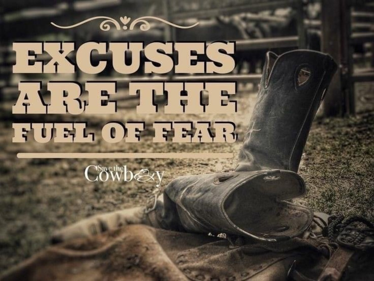 Excuses...The Fuel of Fear