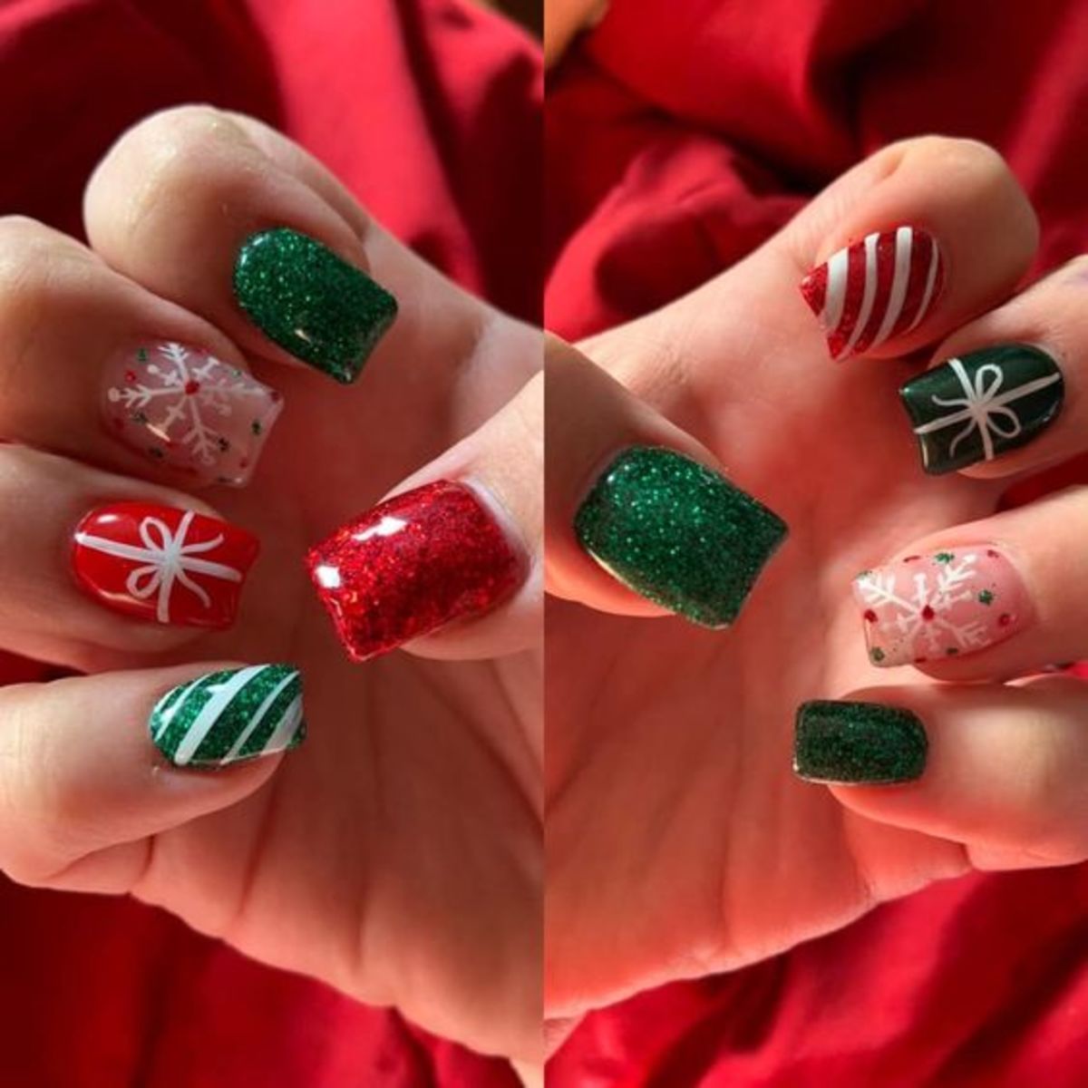 Christmas Nails: 10 Different Xmas Nail Art Designs Ideas 2023